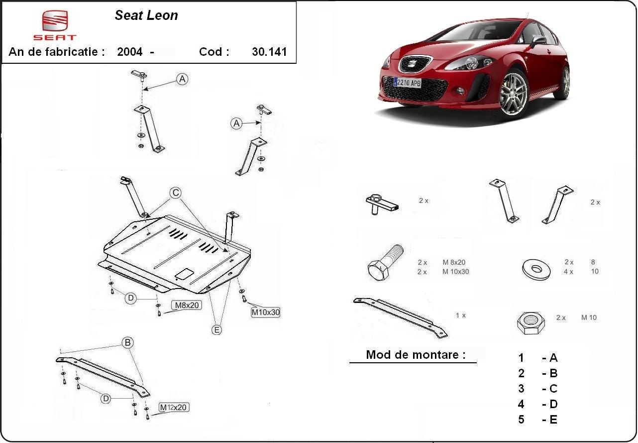 Scut motor Seat Leon II motor 1.8-2.0 si 1.9 TD an 2004